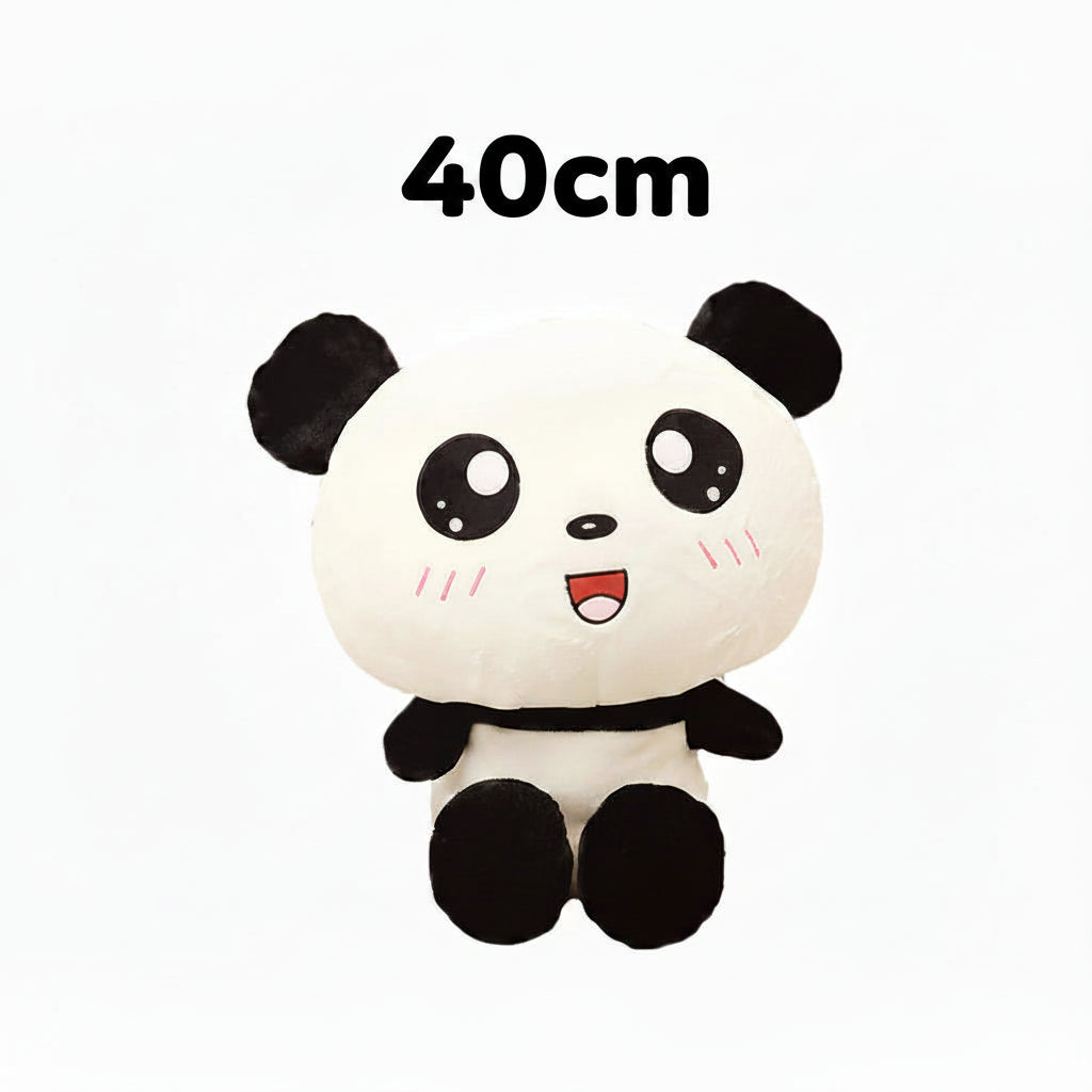 40cm Kawaii Big Head Panda Plush Toys Stuffed Soft Animal Pillow Cute Bear Gift for Children Kids Baby Girls Birthday Gift