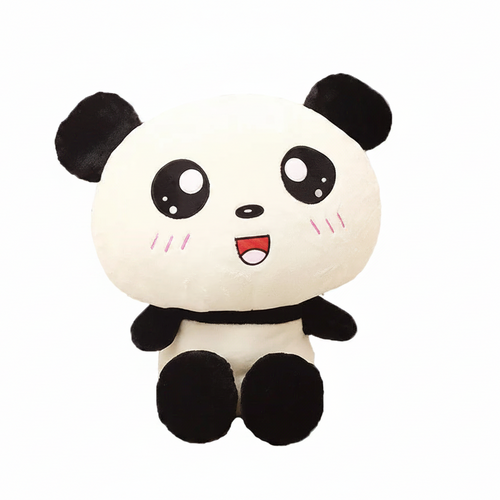 Plush panda toy with a size indication of 90cm on a white background