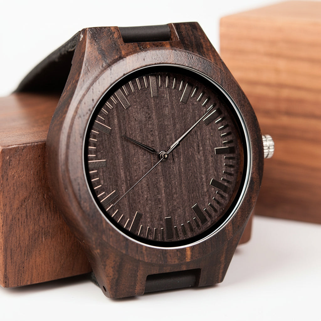 BOBO BIRD Engraving Men Watches Family Gifts For Son DAD MOM Mens Quartz Women Wristwatch For Boyfriend Engrave D26