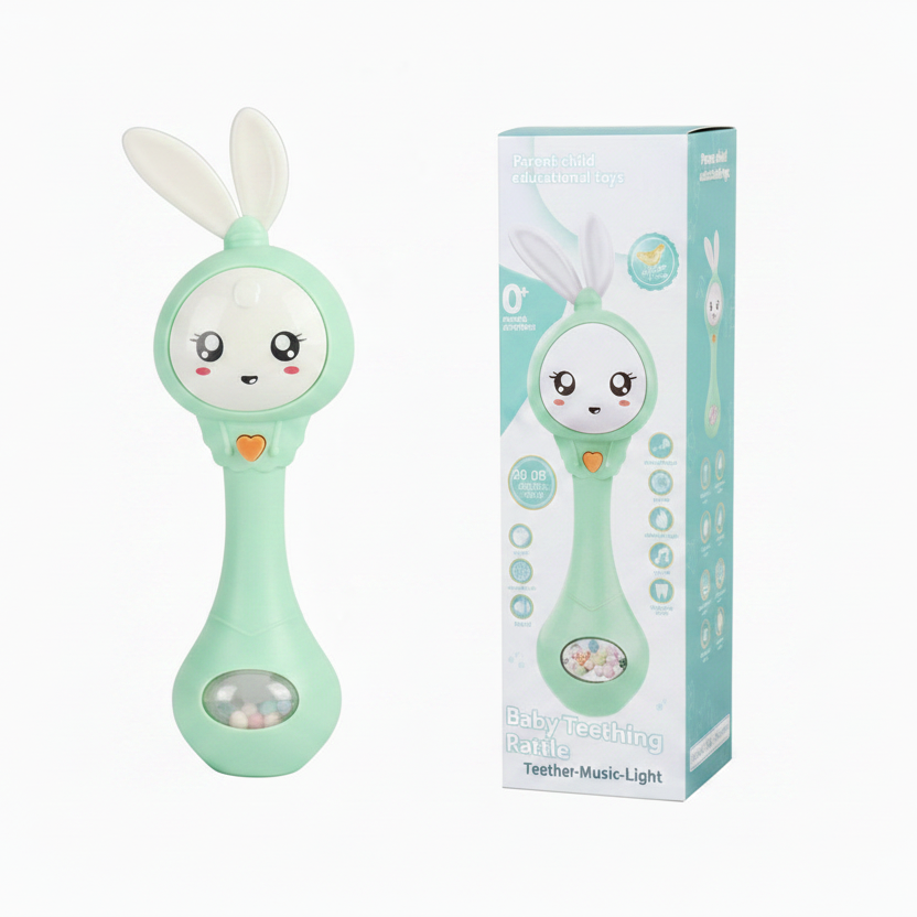 Baby's Bunny Teether Toy