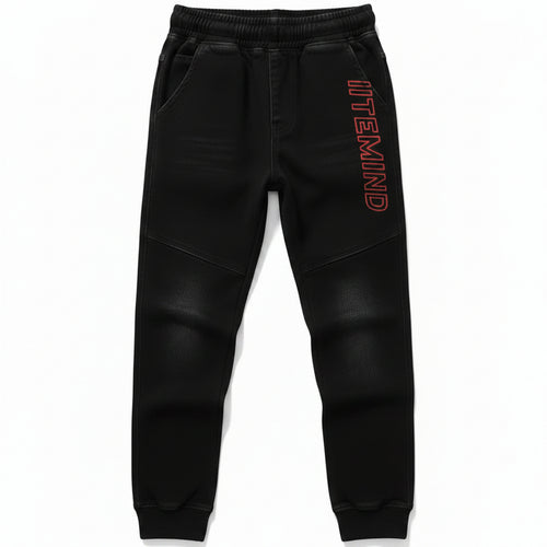 Boys Black Joggers Pants