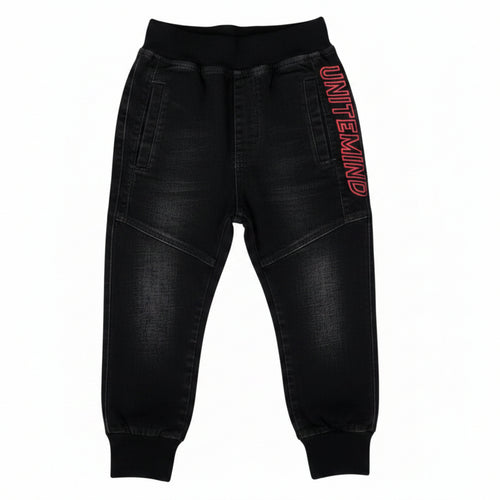 Boys Black Joggers Pants