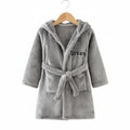 Cartoon Home Clothes Nightgown Bathrobe Children Pajamas Flannel