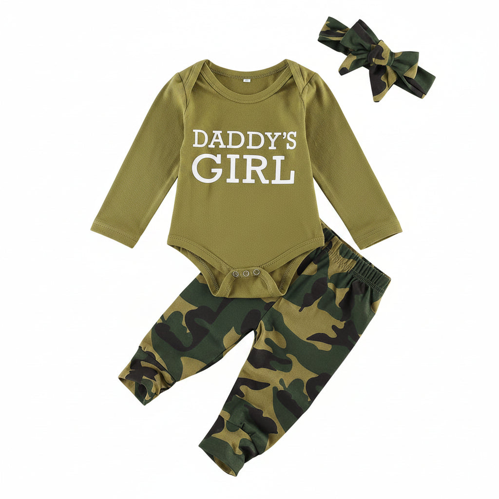 Daddy's Camouflage Children Set