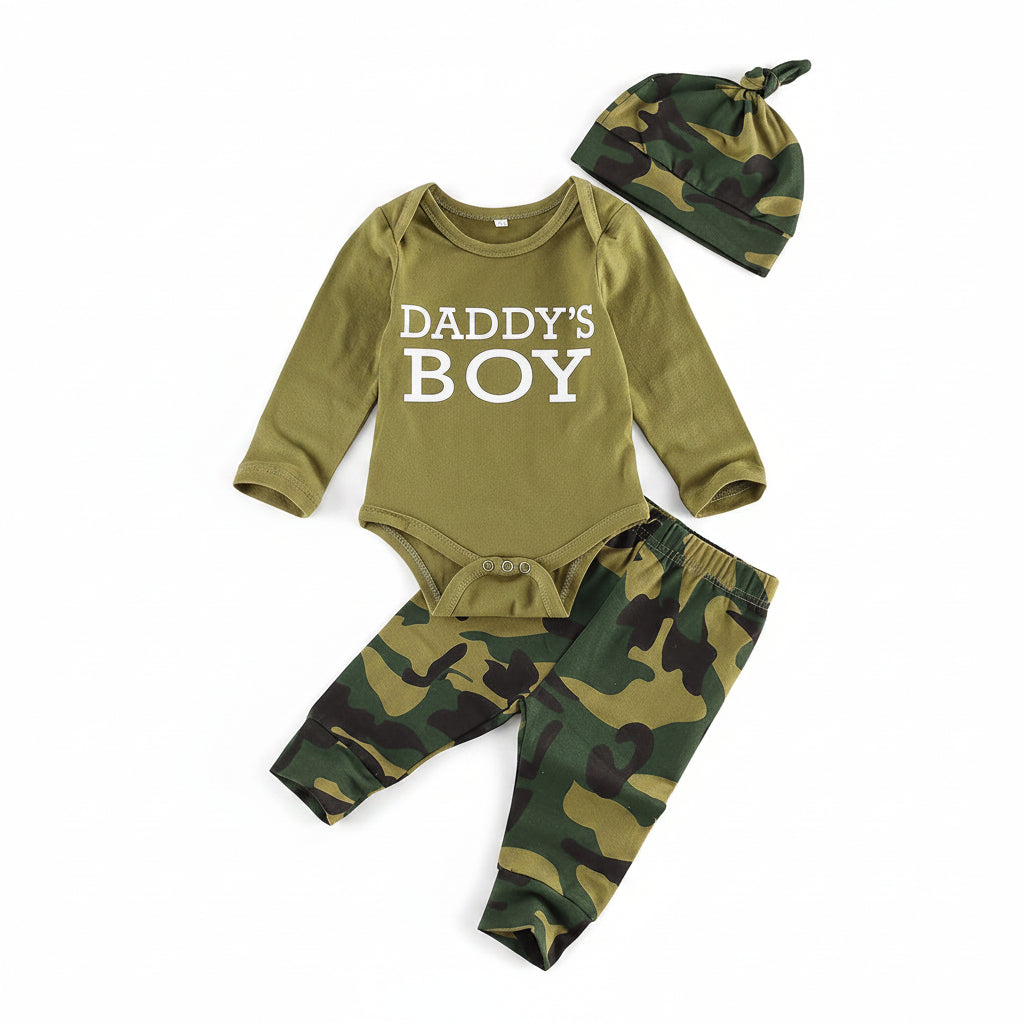 Daddy's Camouflage Children Set
