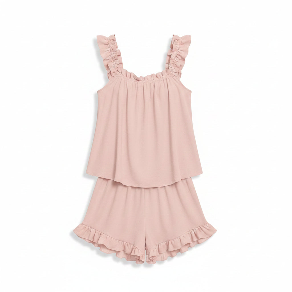 Fashionable And Chic Two-piece Shorts Set Niche Casual Outfit