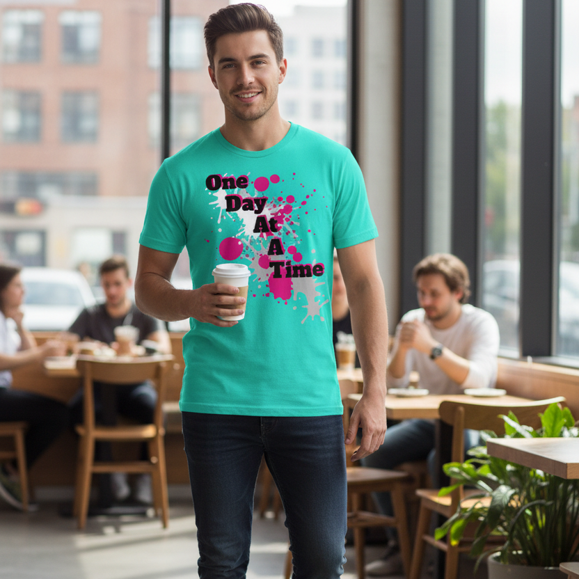 Frinkadink Classic One Day At A Time T-Shirt
