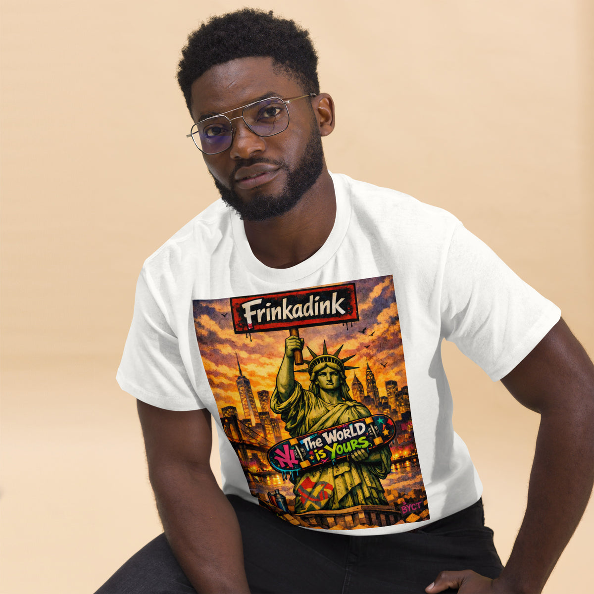 Frinkadinks The World Is Yours Classic Tee