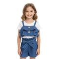Girls Spaghetti Top And Skirt