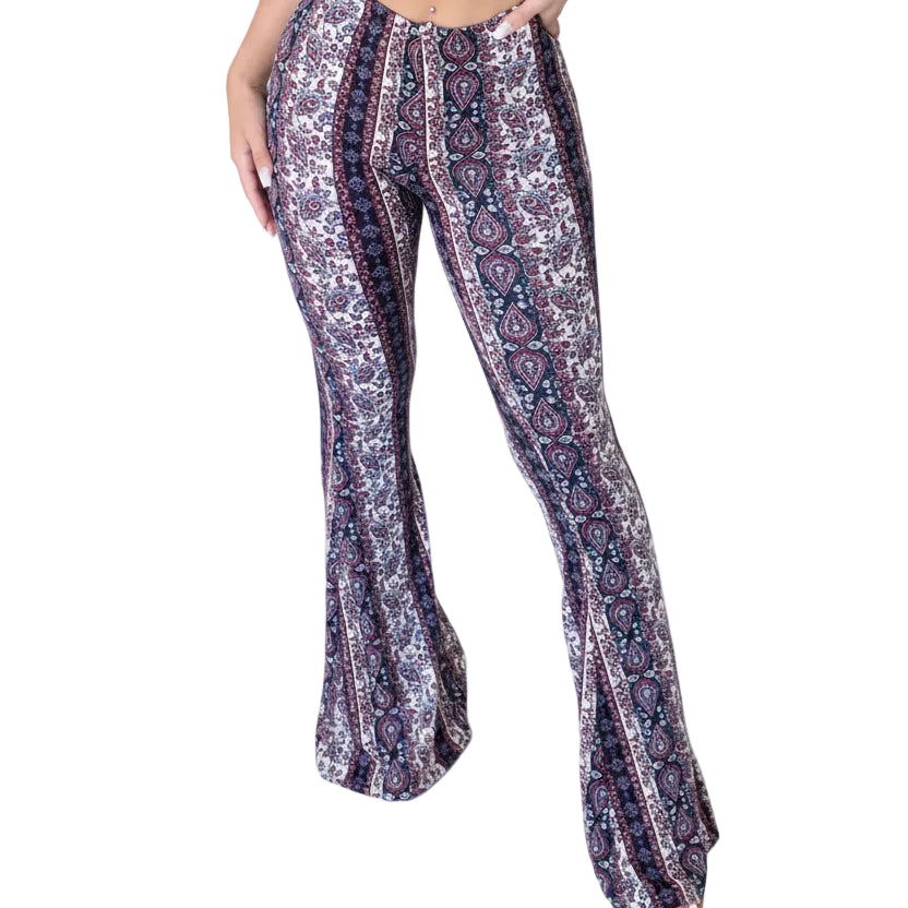 High Elastic Tight Pants Slim Sexy Print Trousers Womens Clothing