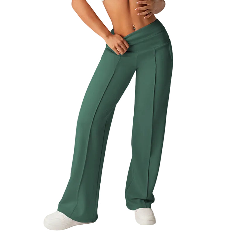 High-waisted Loose-fitting Wide-leg Womens Sweatpants