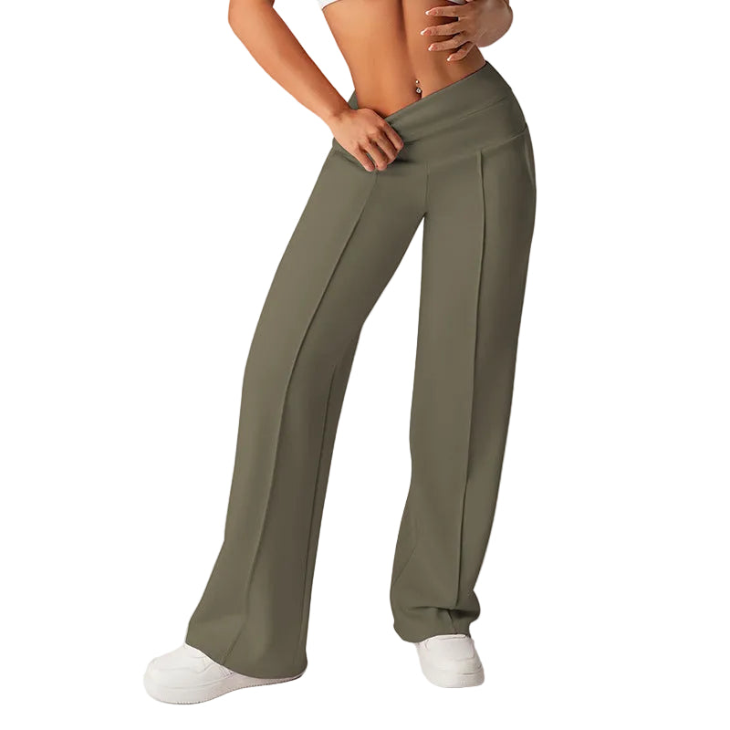 High-waisted Loose-fitting Wide-leg Womens Sweatpants