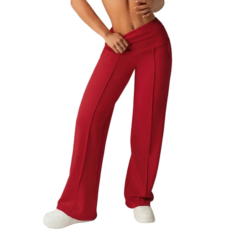 High-waisted Loose-fitting Wide-leg Womens Sweatpants