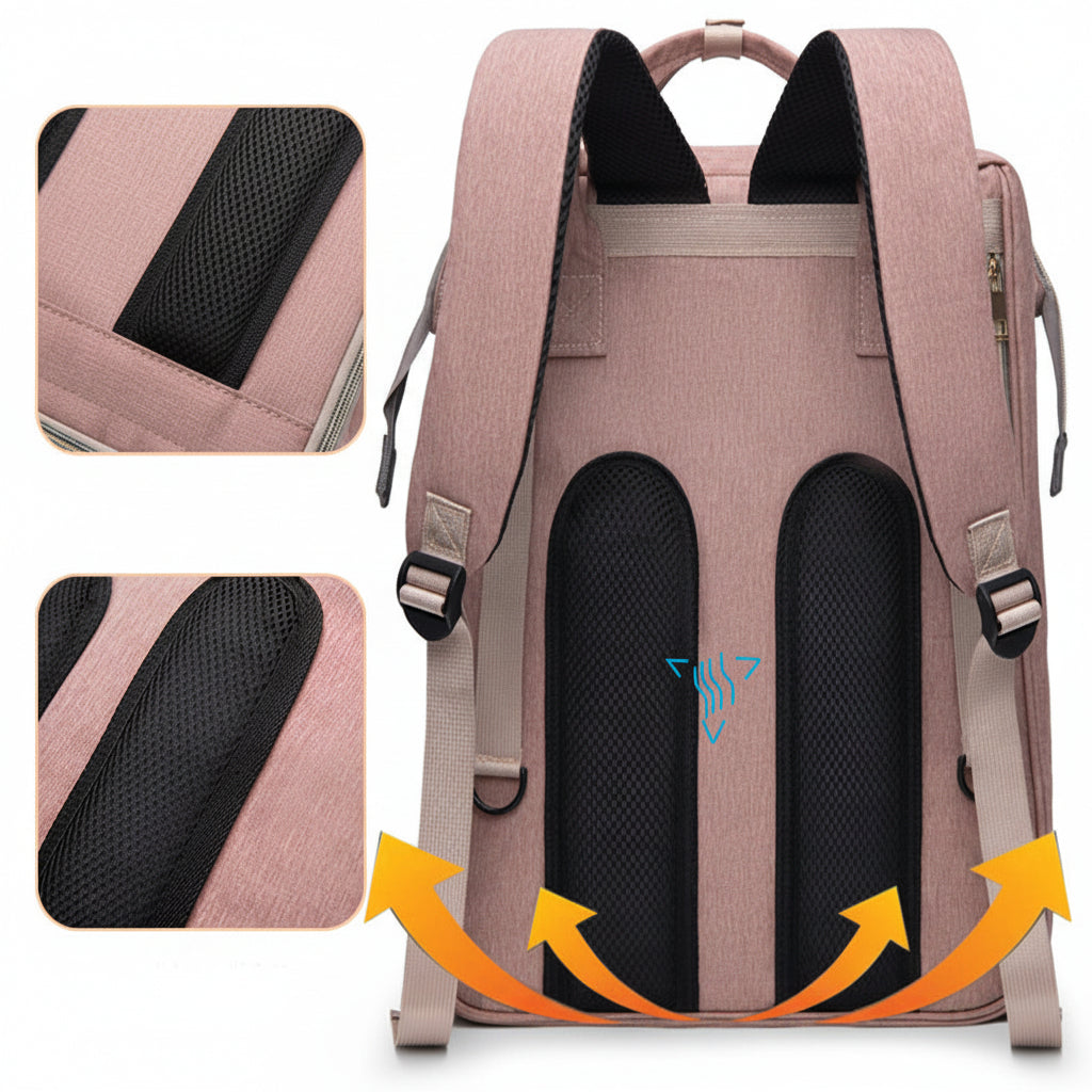 Large Multi-Function Bedding Diaper Bag