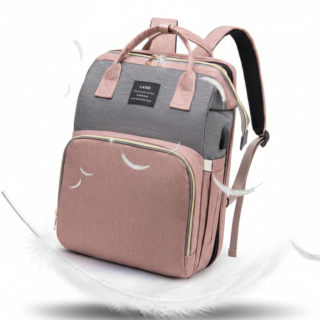 Large Multi-Function Bedding Diaper Bag