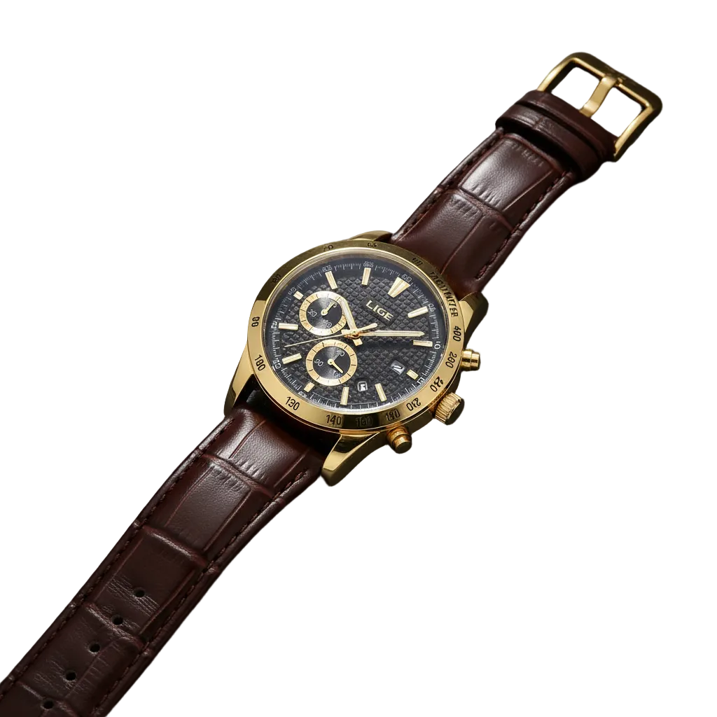 LIGE Men's Chronograph Sport Watch