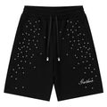 Mens Casual Sweatpants Loose-fit Athletic Shorts