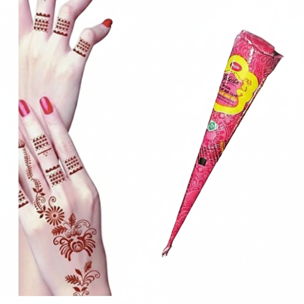 Natural Herbal Temporary Tattoo Kit