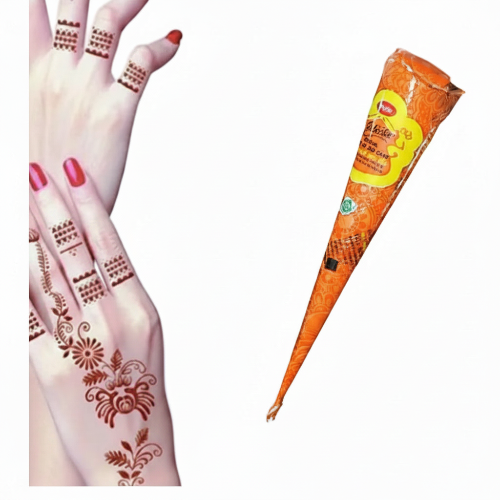 Natural Herbal Temporary Tattoo Kit