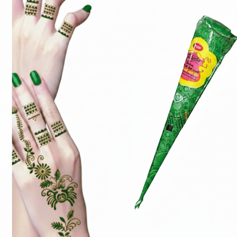 Natural Herbal Temporary Tattoo Kit