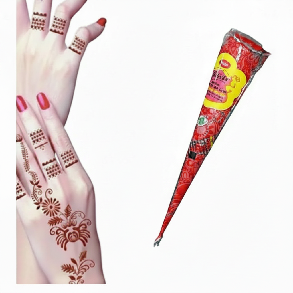 Natural Herbal Temporary Tattoo Kit