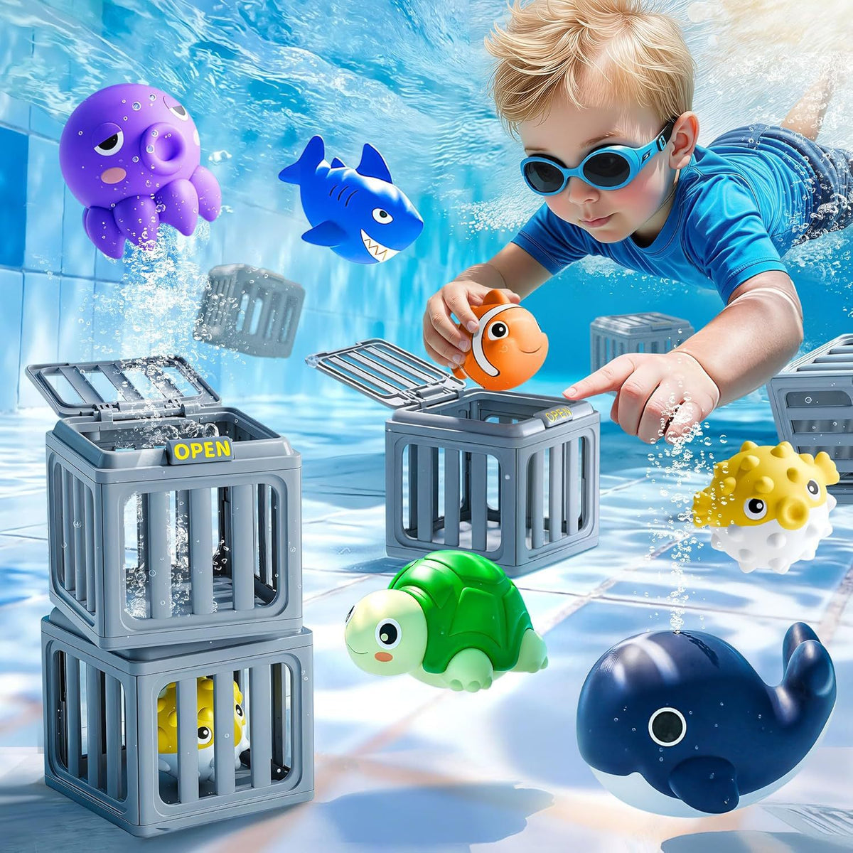 New Kids Pool Diving Toy