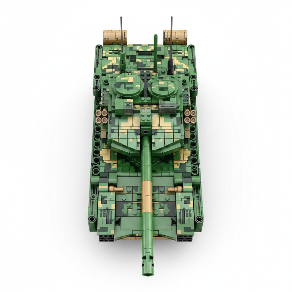 Remote Controlled Buildable  Battle Tank
