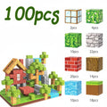 Set Minecraft Magnetic Building Blocks Children Kids Educational Toy Gifts