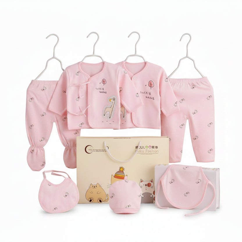 Seven Piece Baby Starter Set