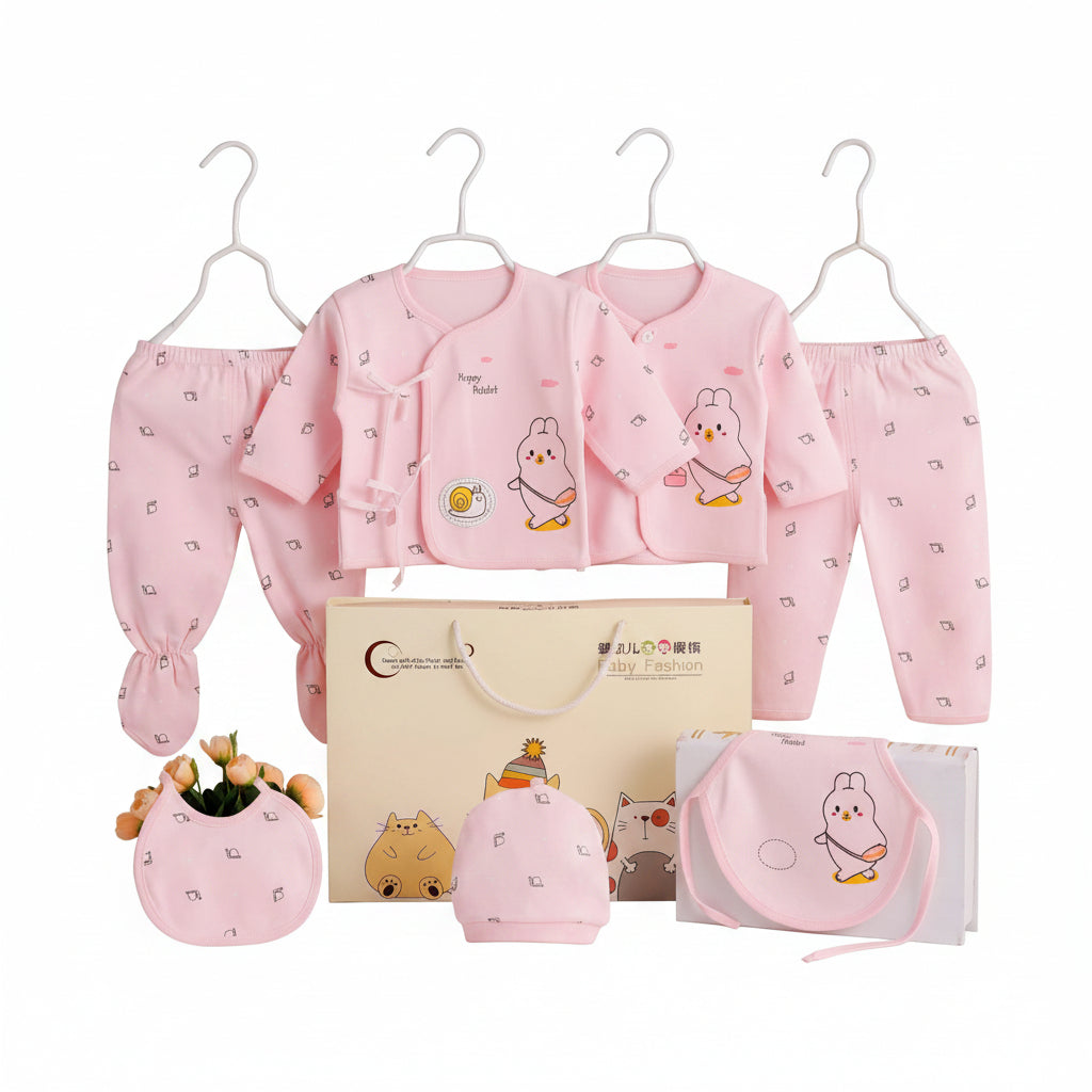 Seven Piece Baby Starter Set