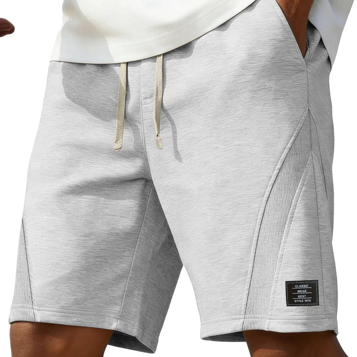 Straight-leg Casual Pants Trendy American-style Cropped Pants