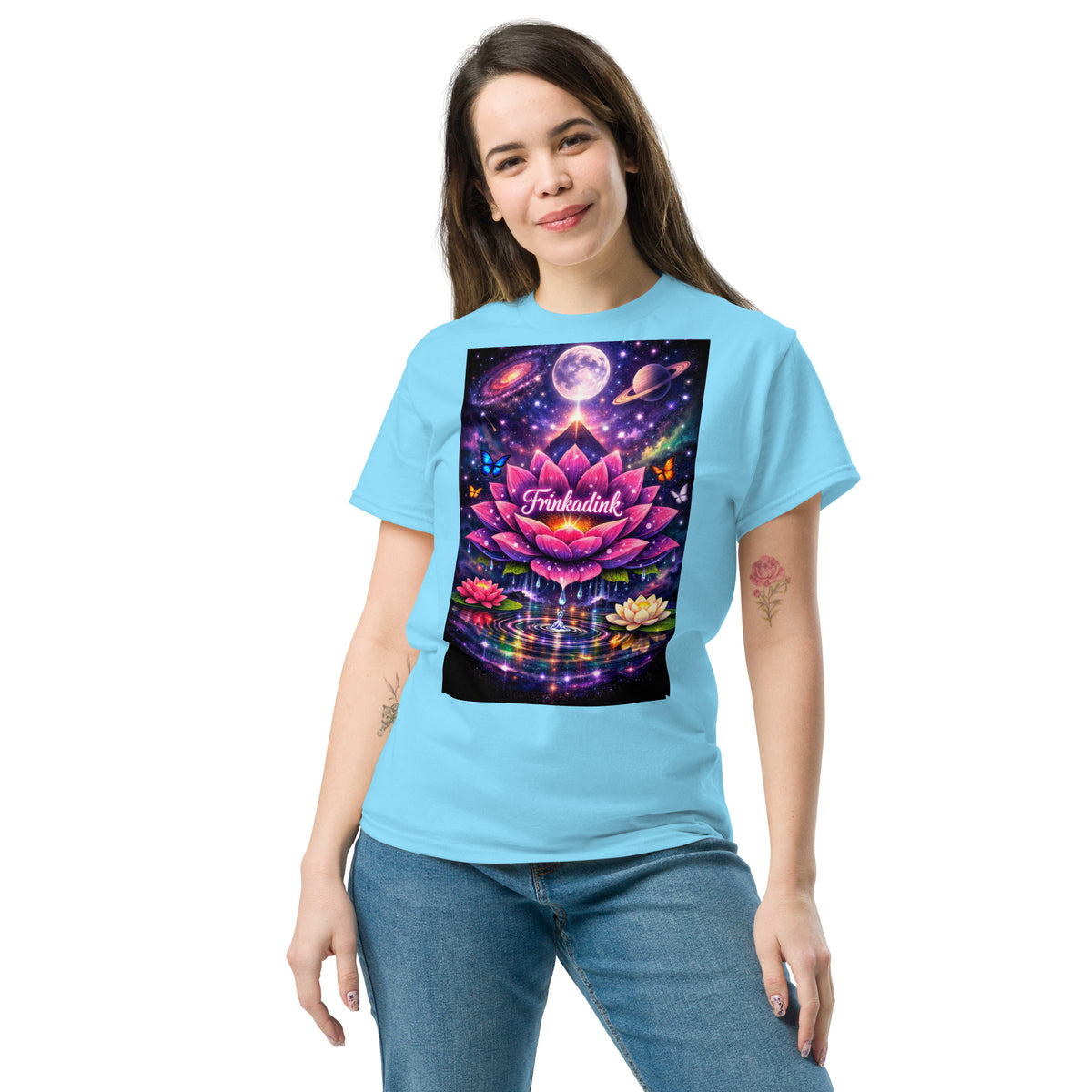 Unisex Moon lite night classic tee