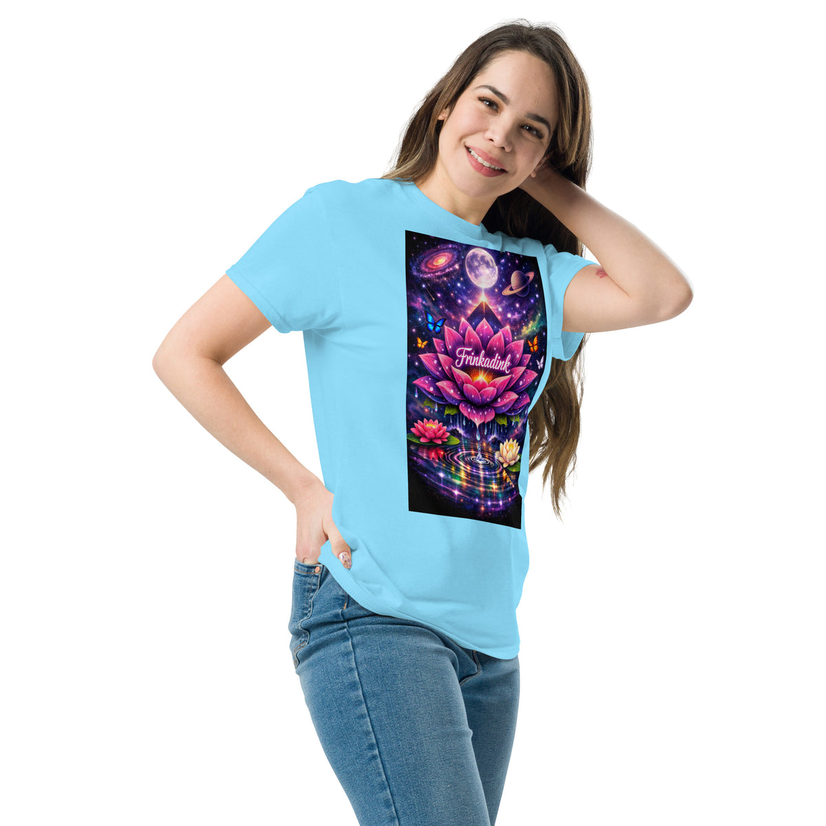 Unisex Moon lite night classic tee