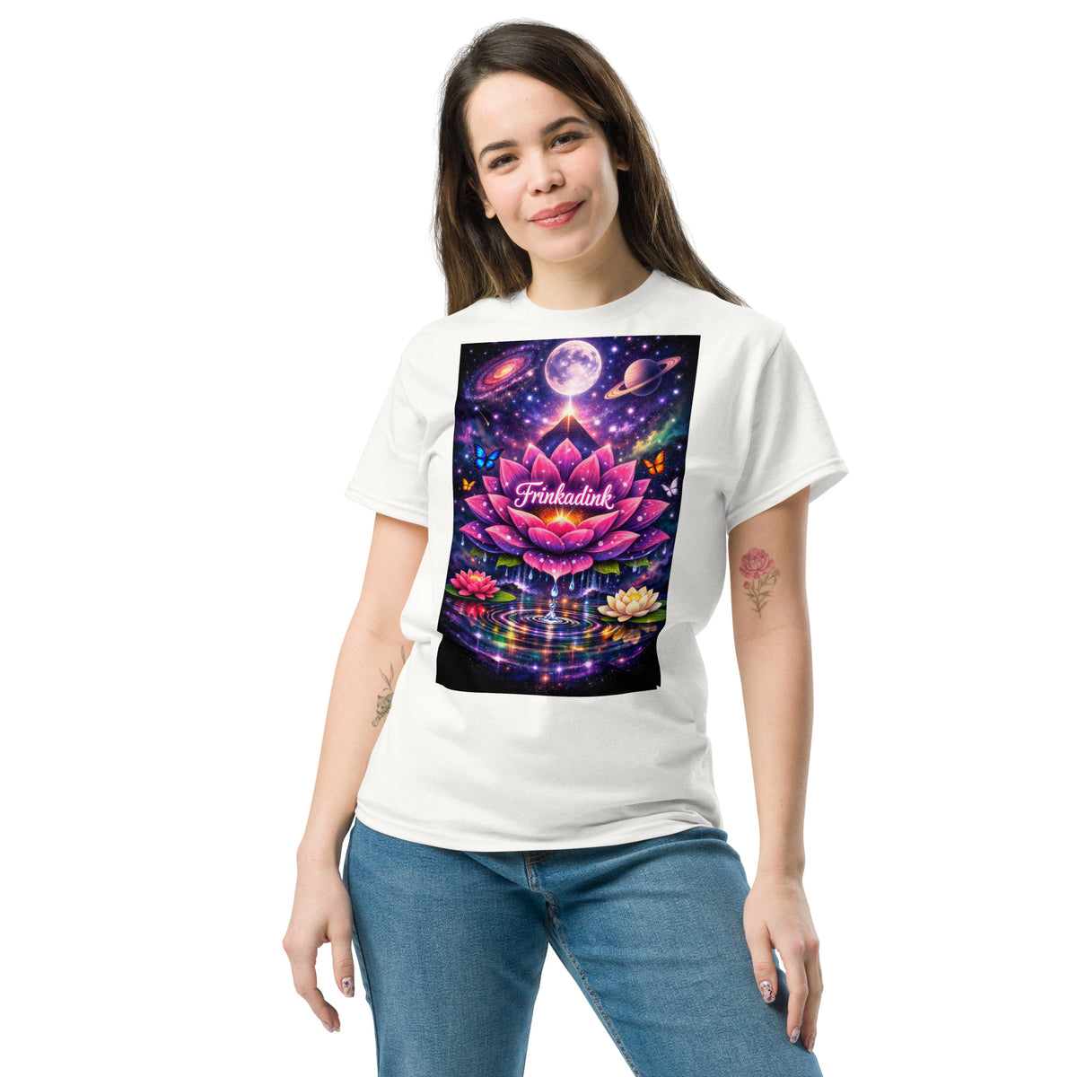 Unisex Moon lite night classic tee