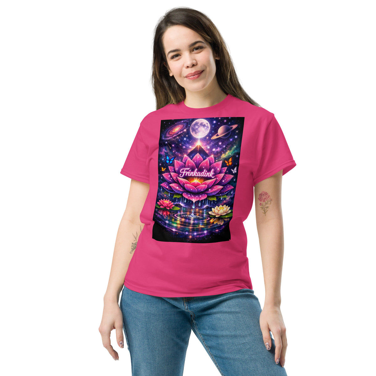 Unisex Moon lite night classic tee