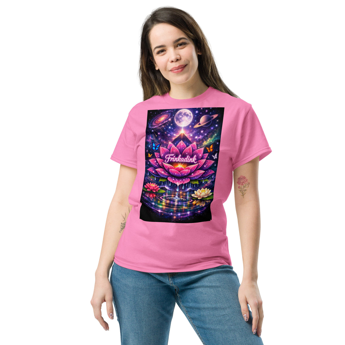 Unisex Moon lite night classic tee