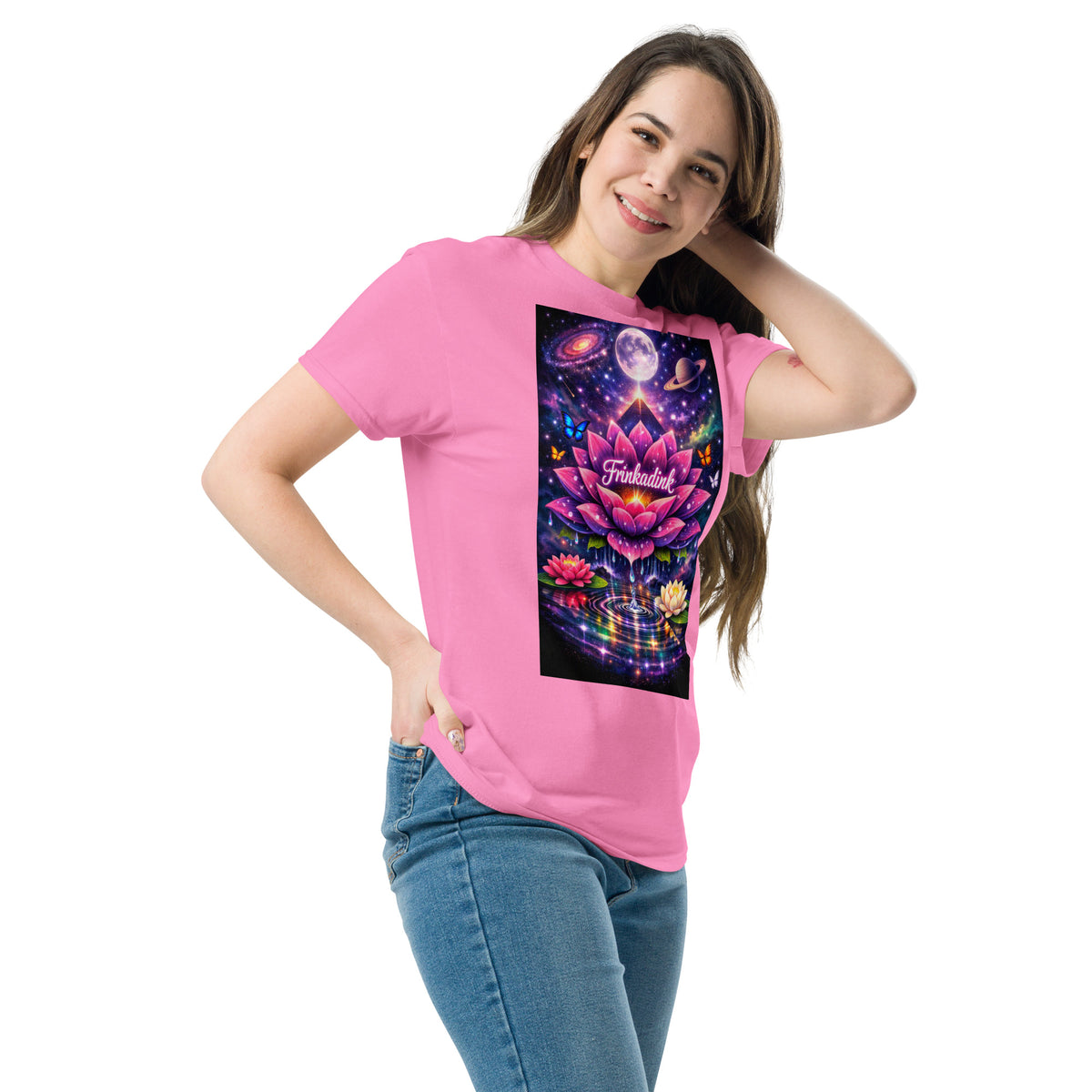 Unisex Moon lite night classic tee