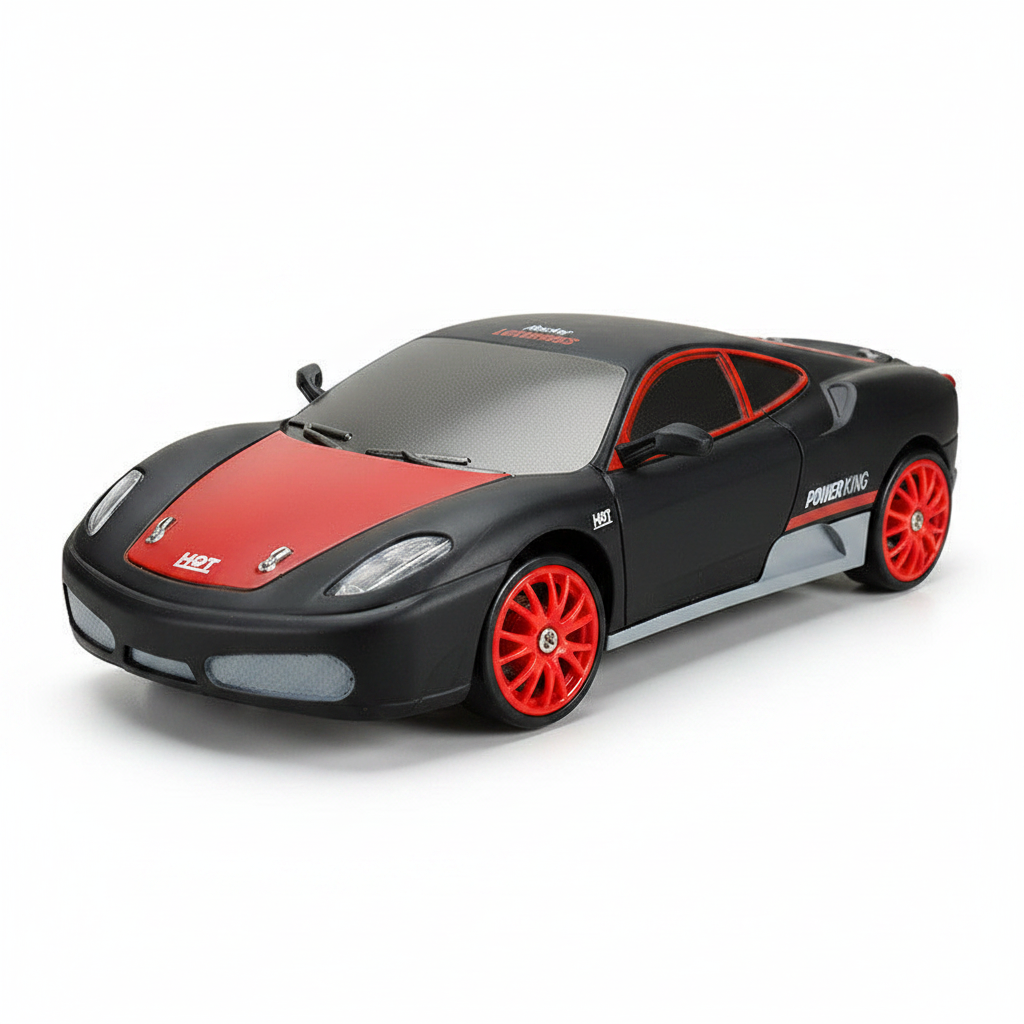 Black Red RC Car