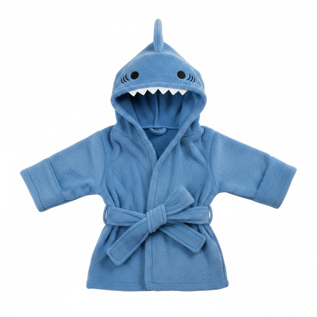 Blue Shark Bathrobe