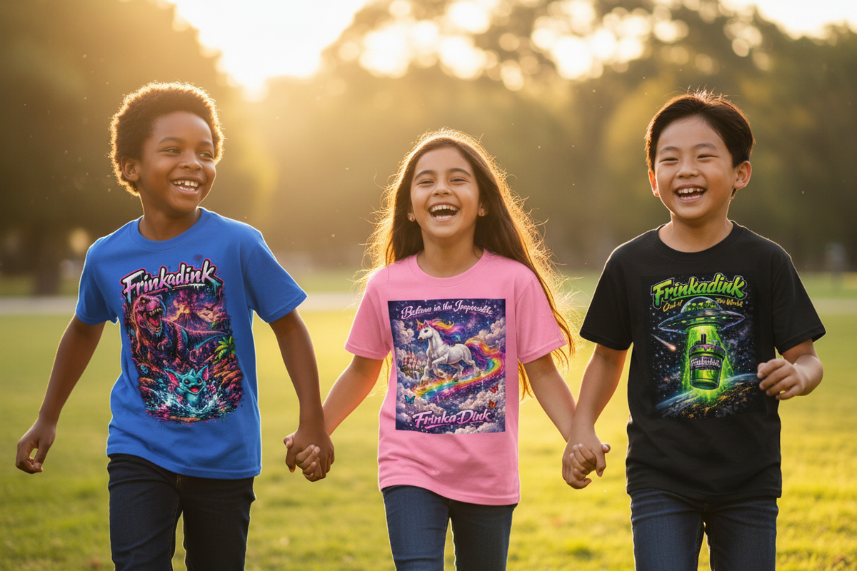 Frinkadink Hero - All Three Real Shirts