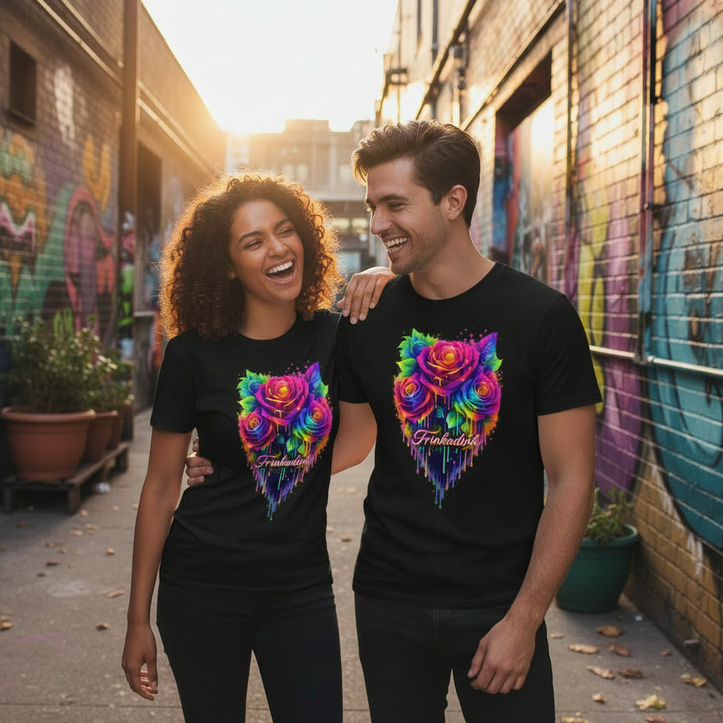 Frinkadink Neon Rose Lifestyle Shot