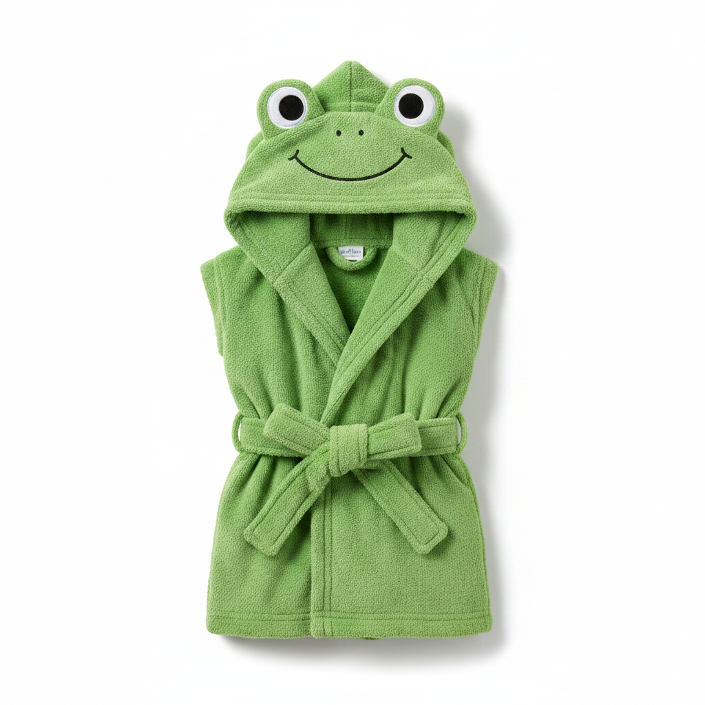 Green Frog Bathrobe