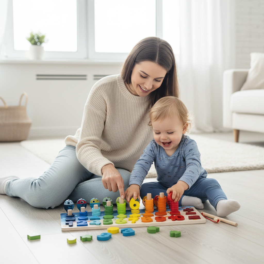 Mom and Toddler