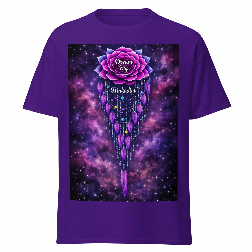Purple Dream Catcher Tee Front Only