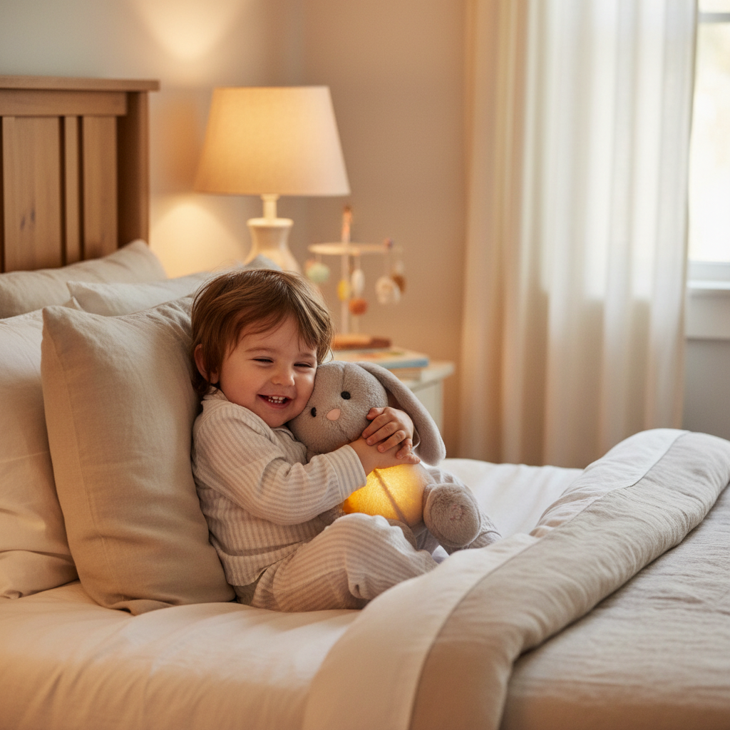 Toddler Hugging
