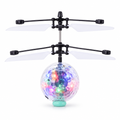 White-background hero photo draft of the LED flying orb